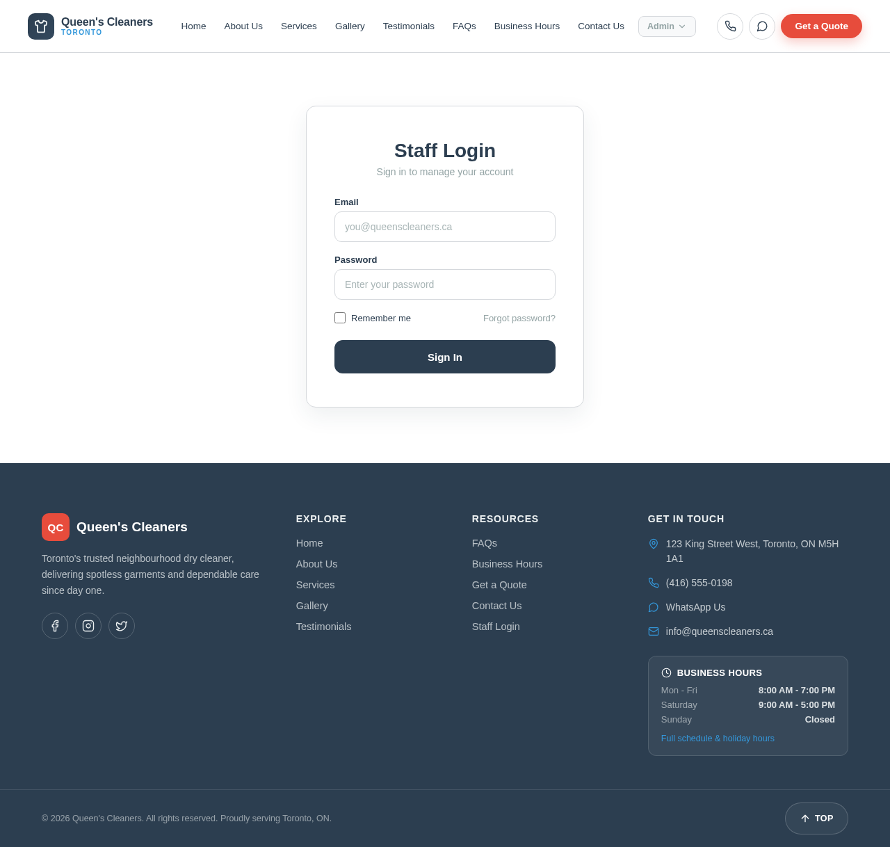 Login design preview