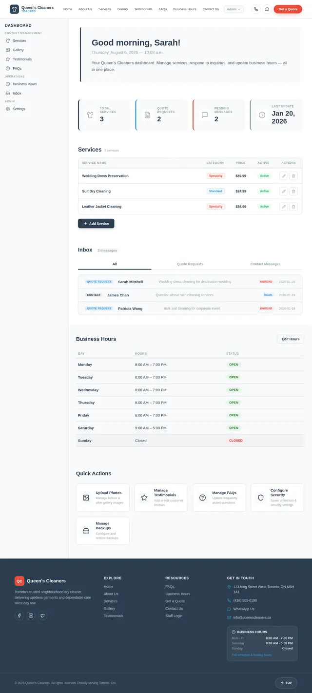 Dashboard