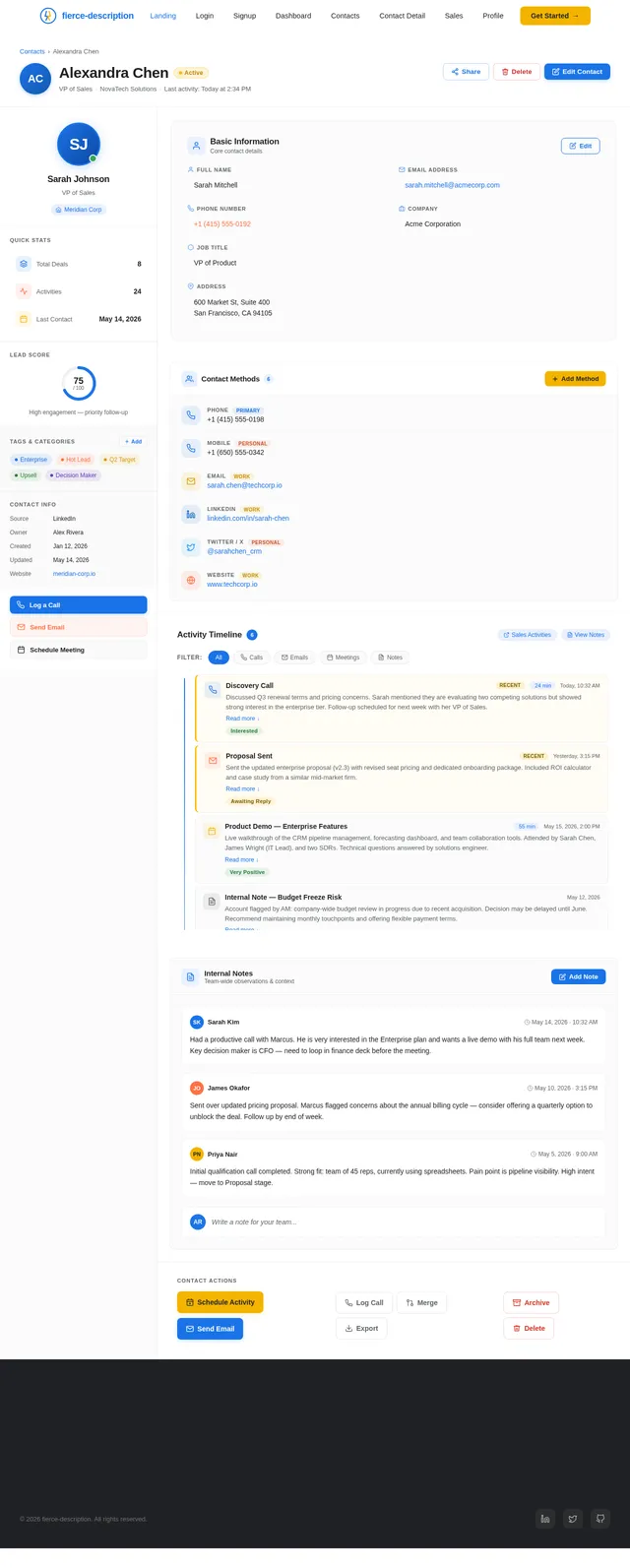 Contact Detail