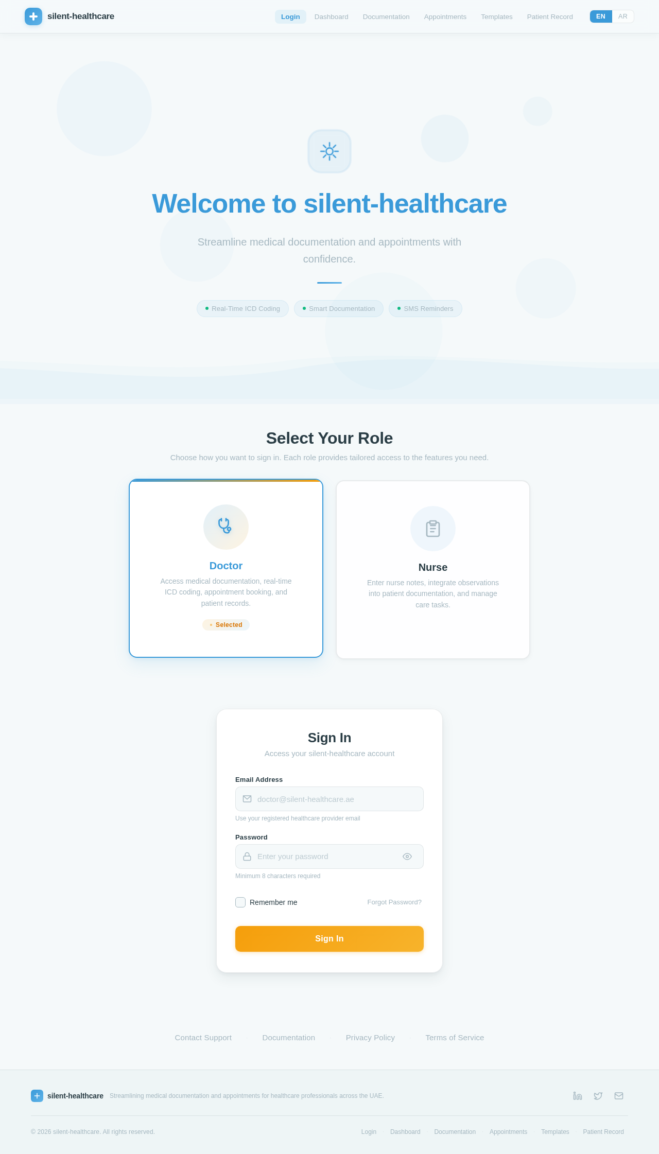 Login design preview
