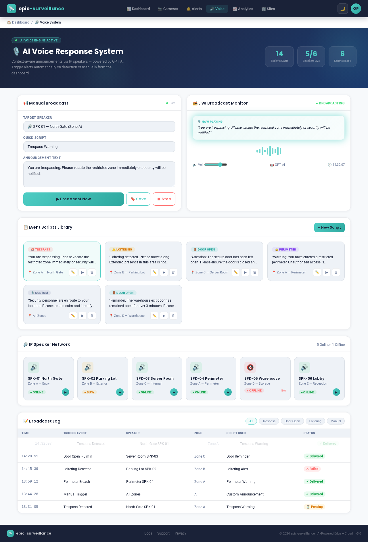 Voice System design preview