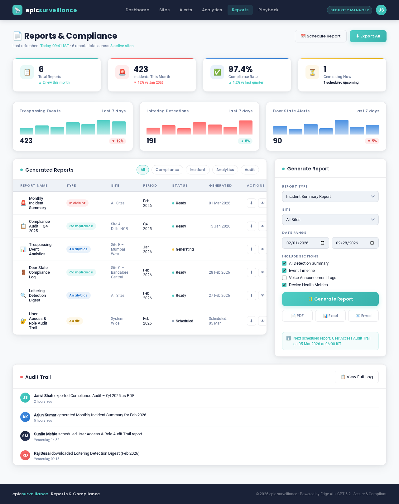 Reports design preview