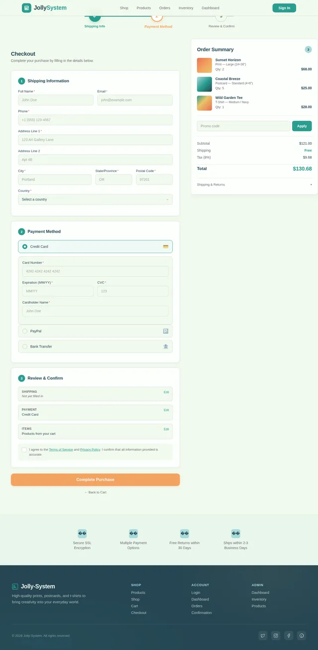 Checkout