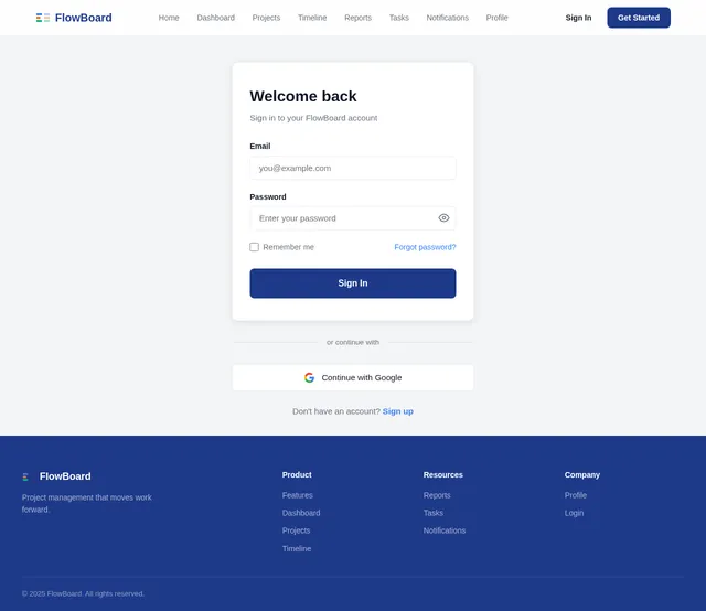 Login