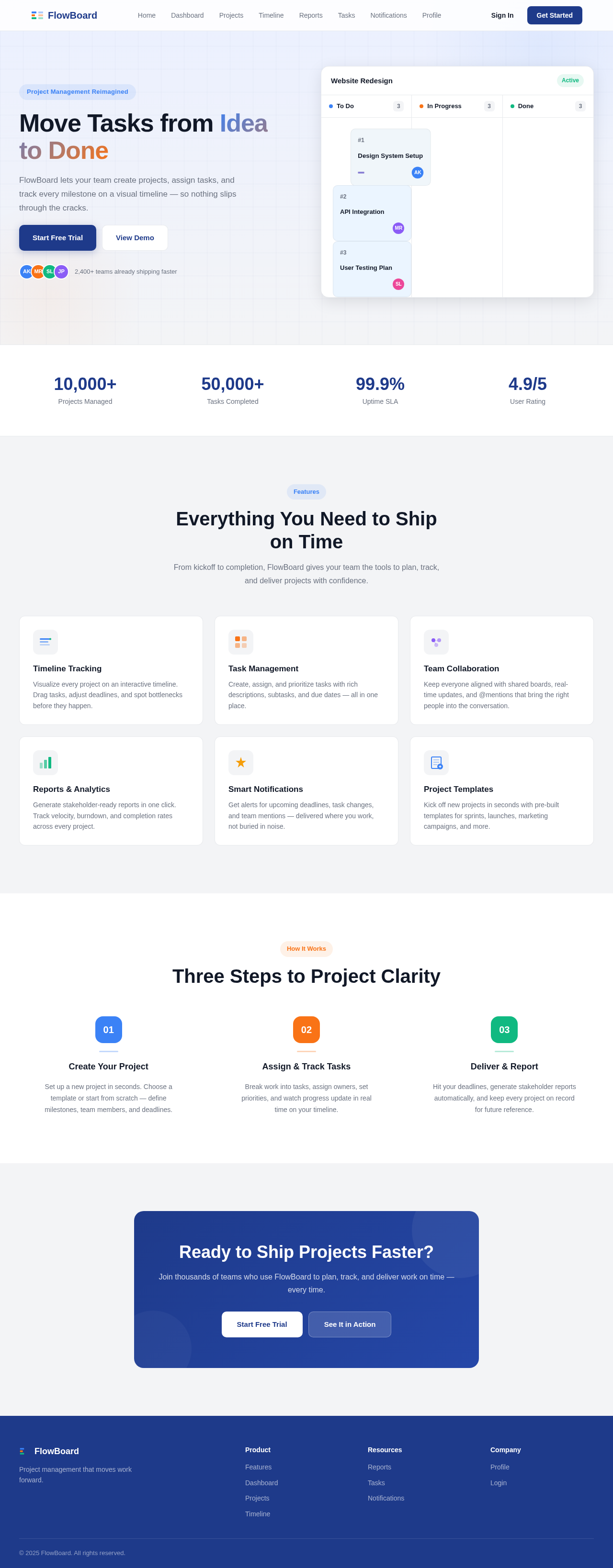 Landing design preview