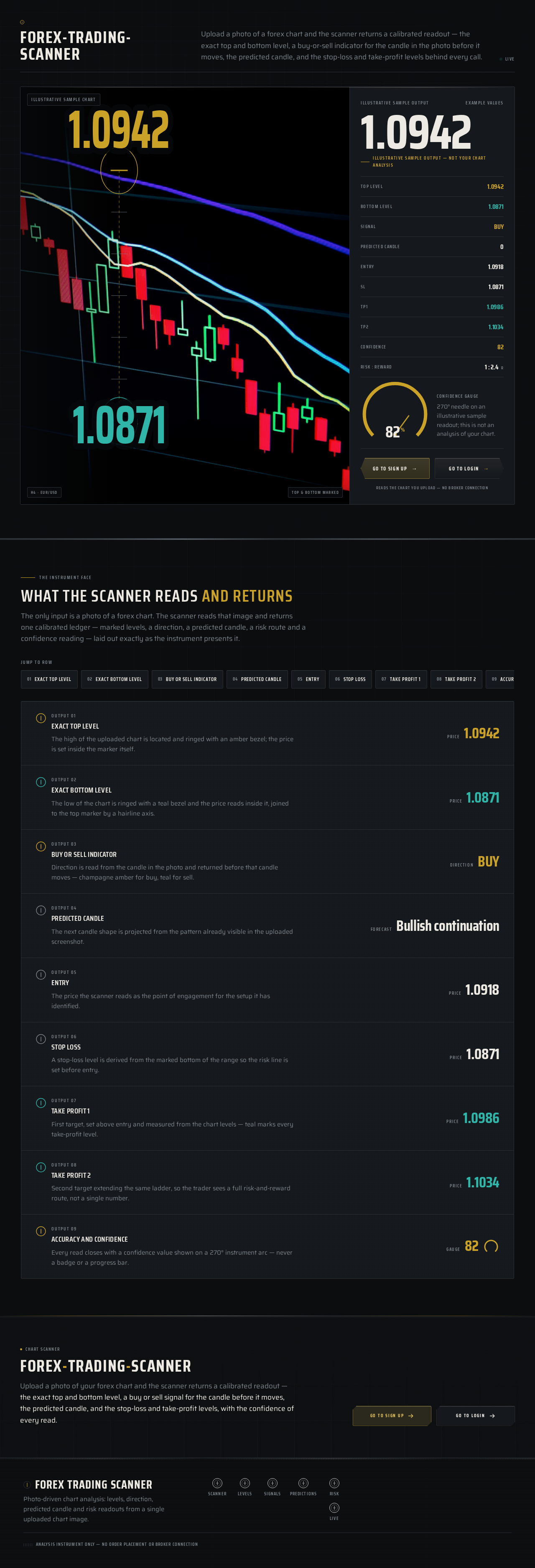 Landing design preview