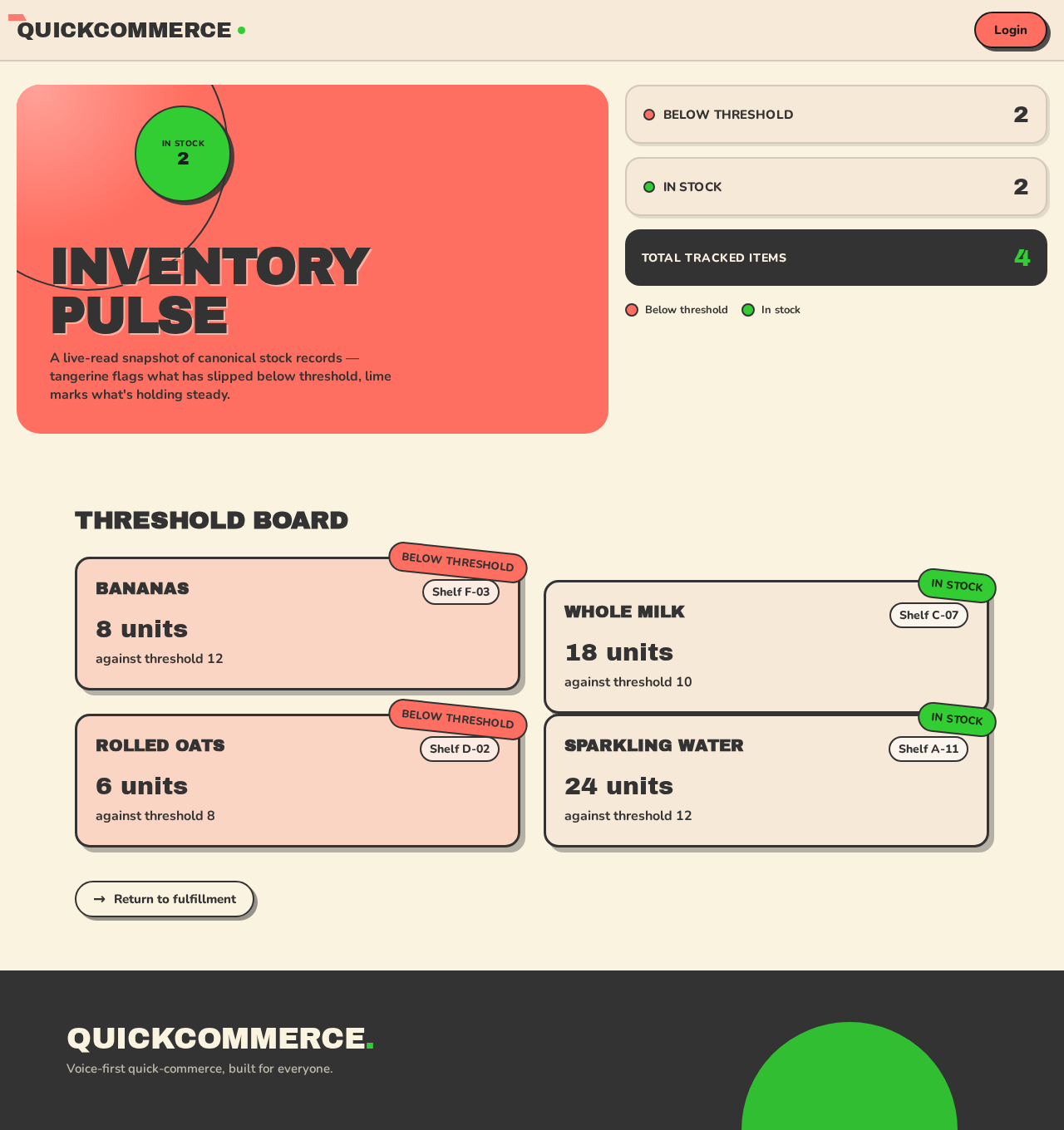 Inventory design preview