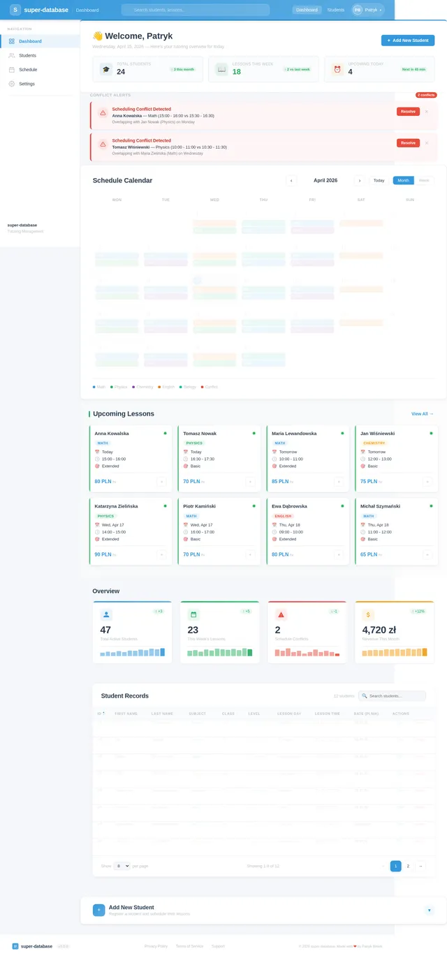 Dashboard