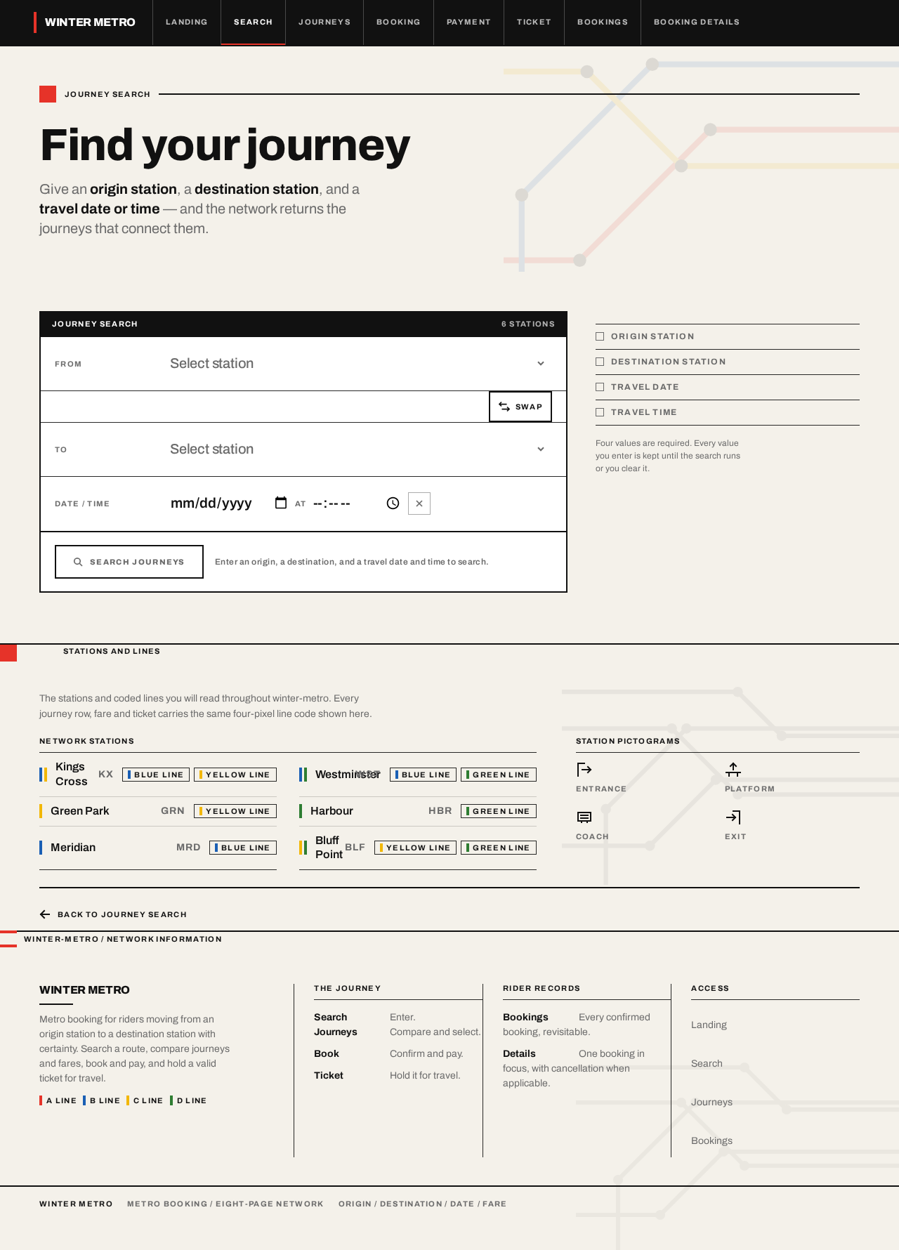 Search design preview