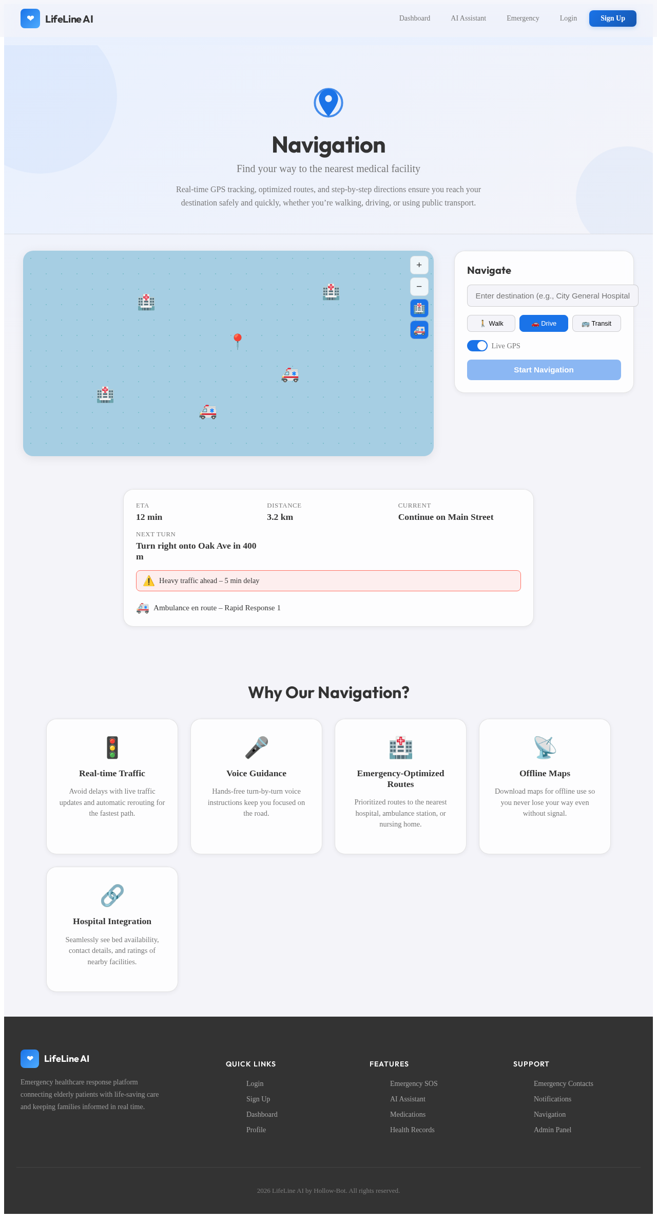 Navigation design preview
