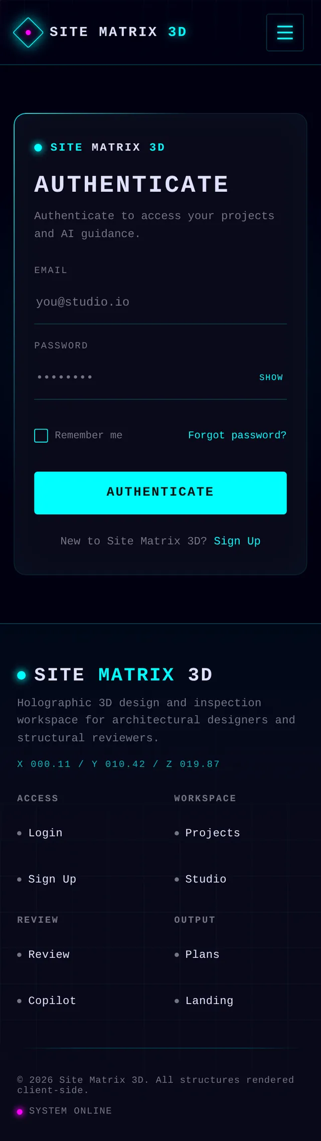 Login