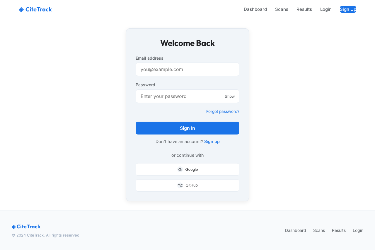 Login design preview