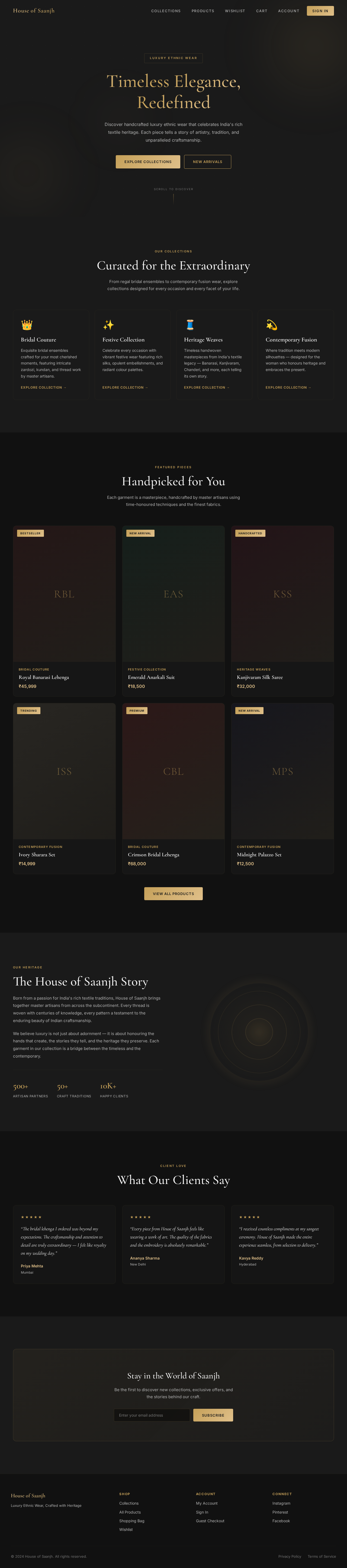 Landing design preview