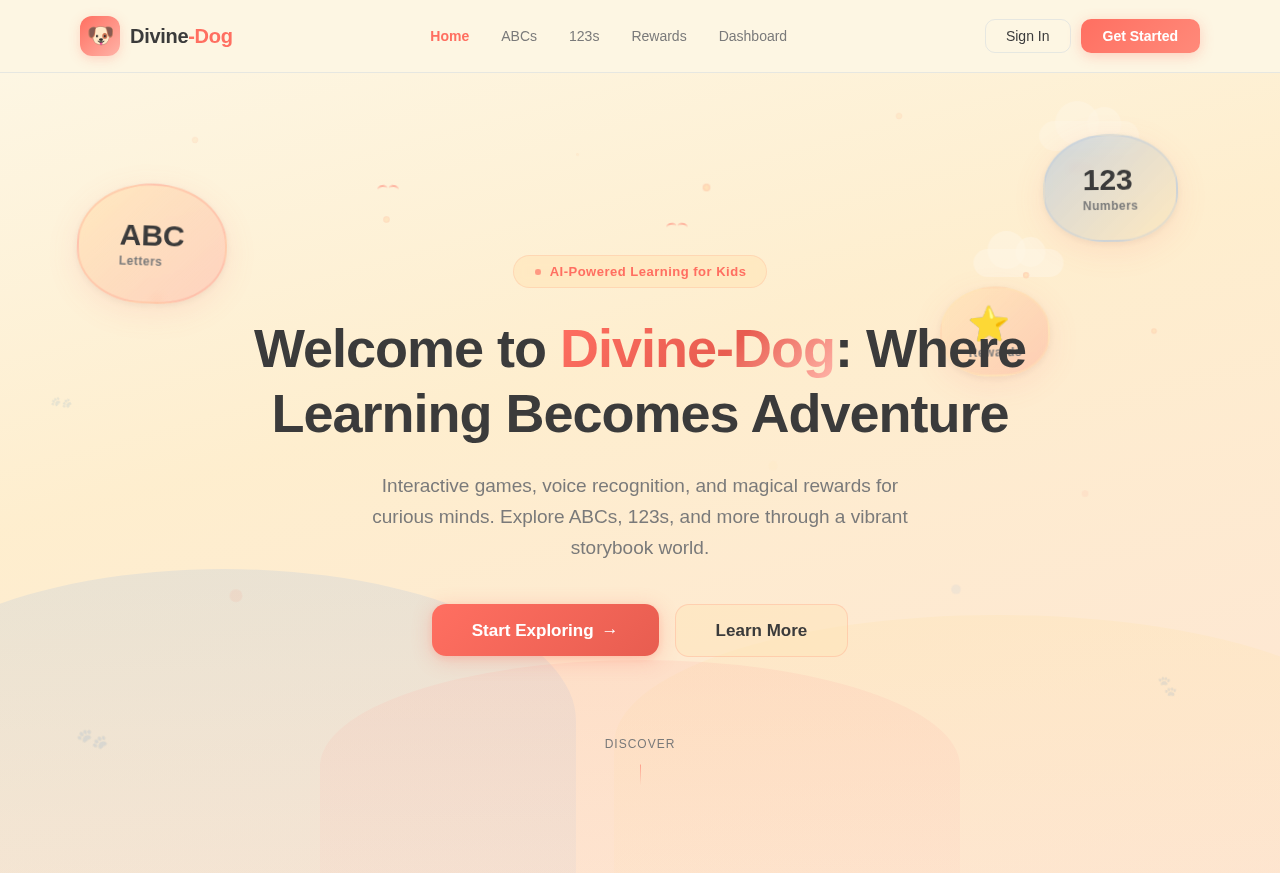 Landing design preview
