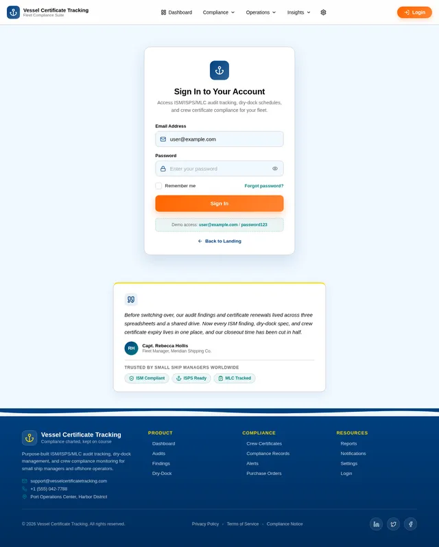 Login