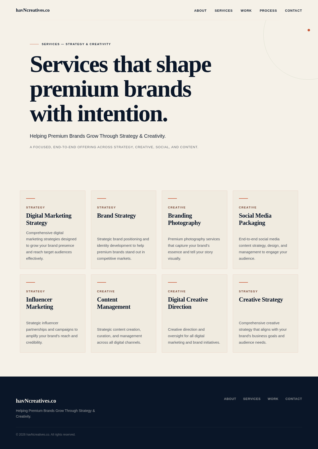 Services design preview