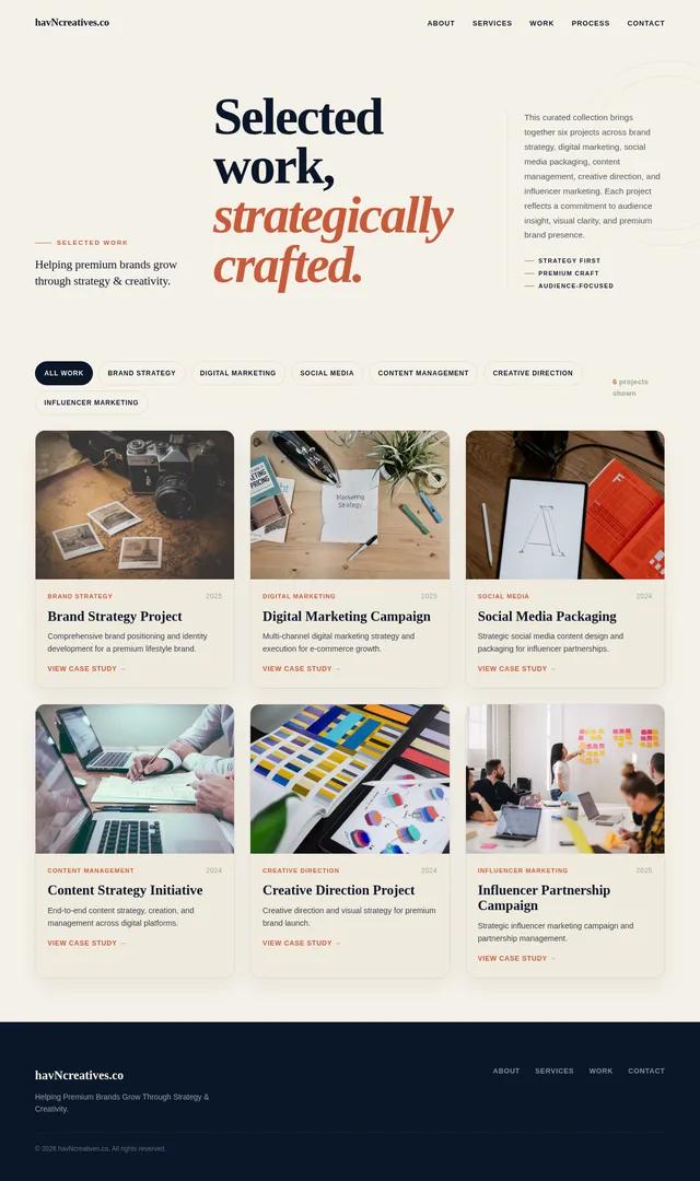 Selected Work