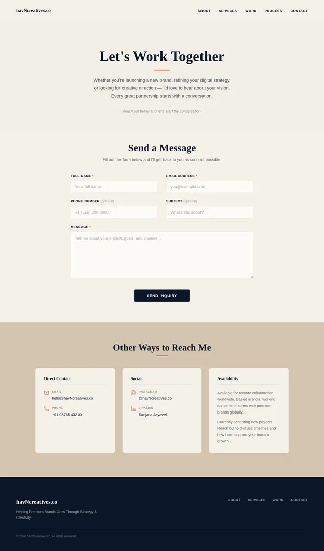 Contact