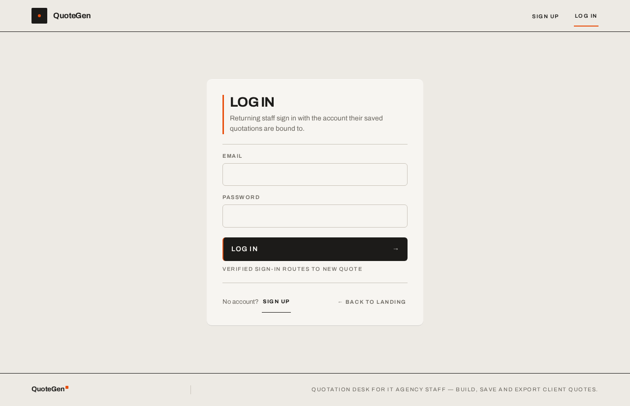 Login design preview