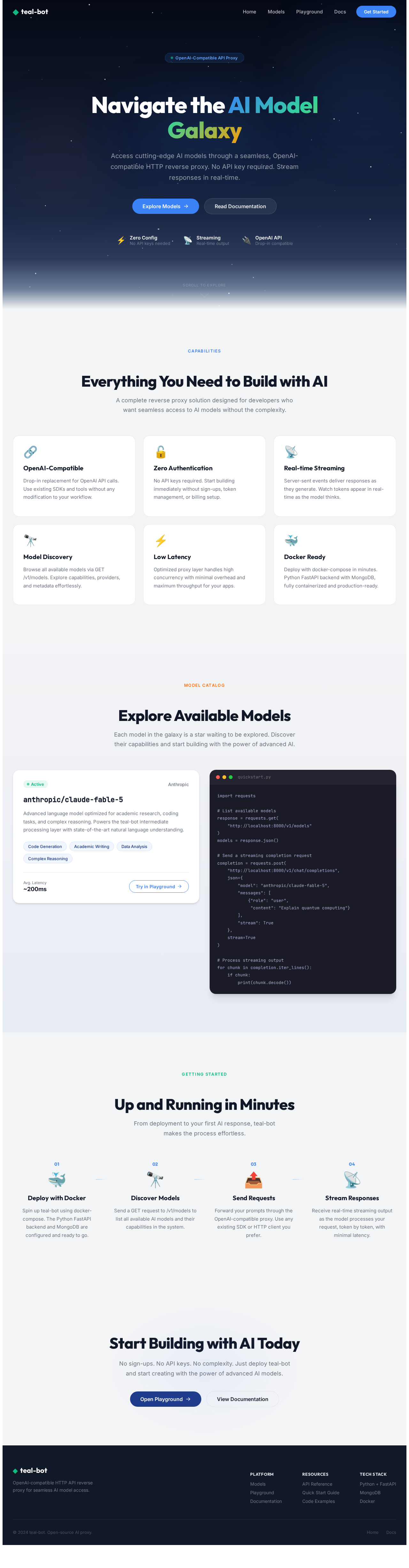 Landing design preview