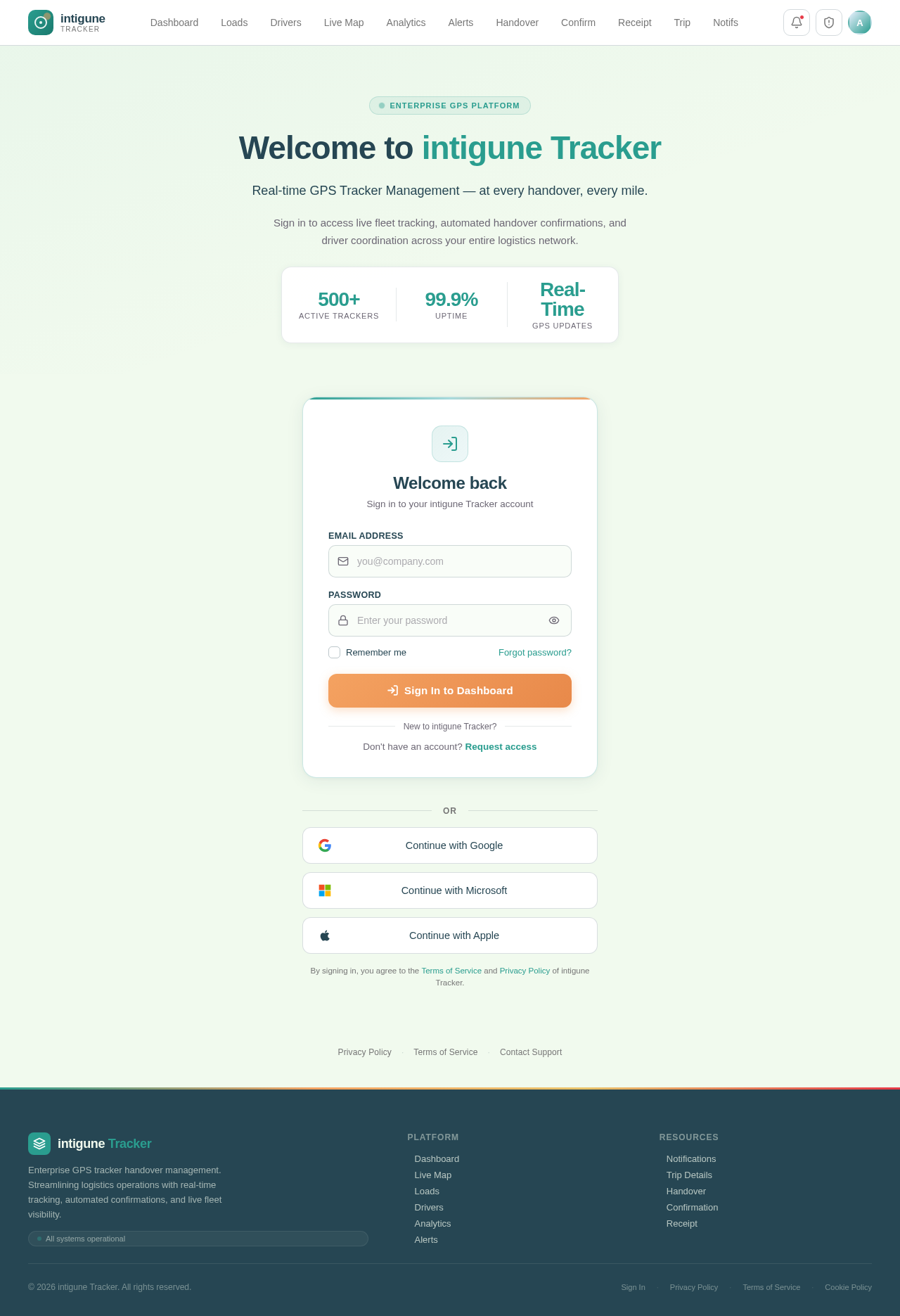 Login design preview
