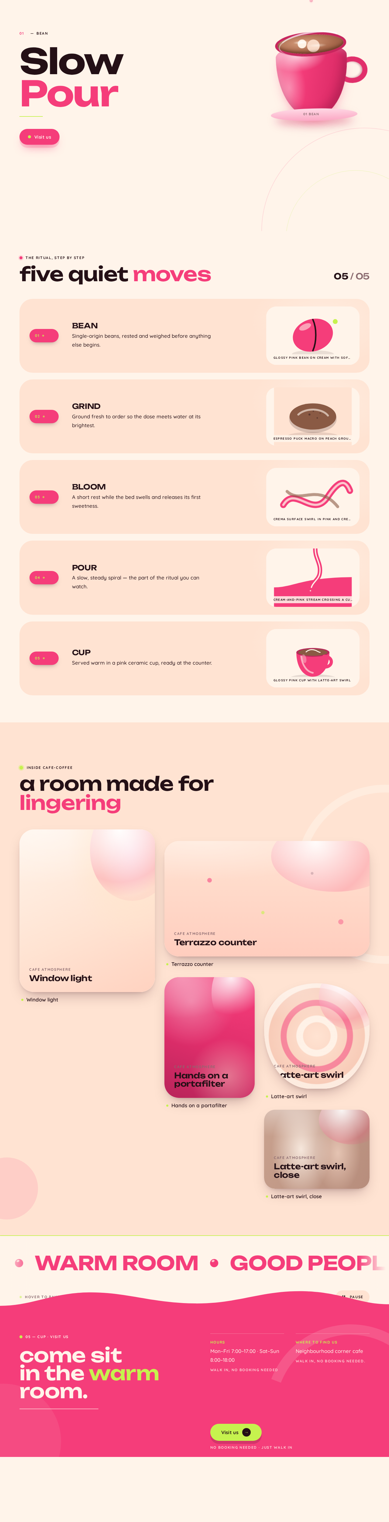 Landing design preview