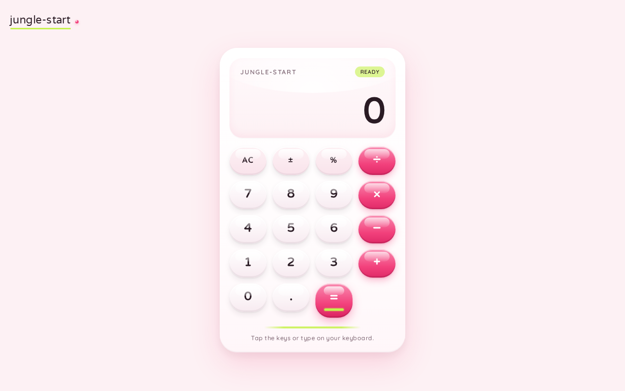 Calculator design preview