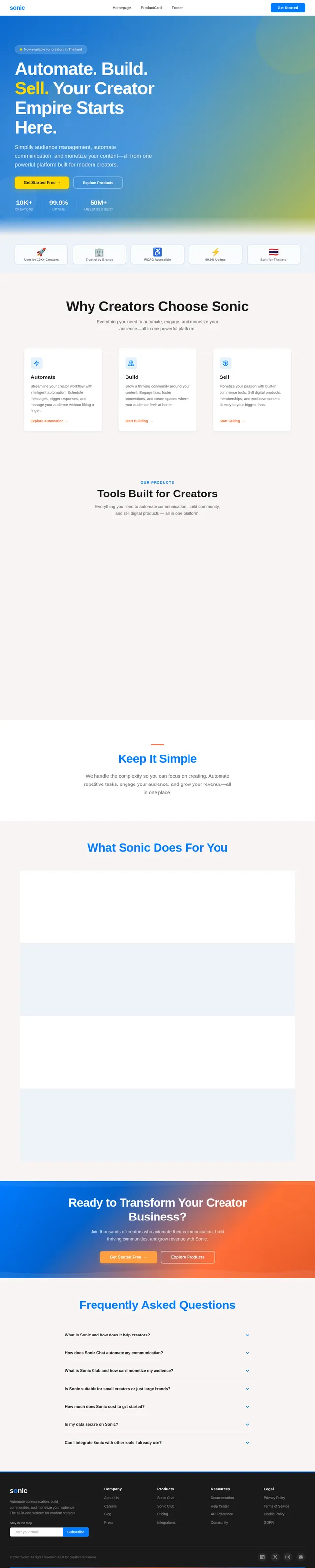 Homepage