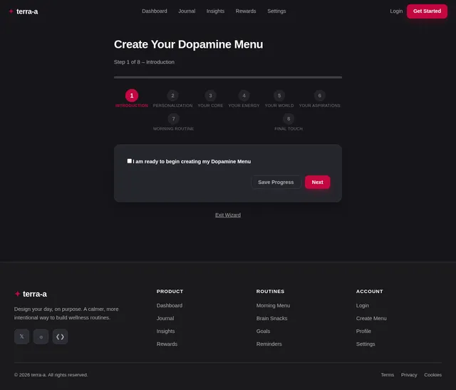 Create Menu