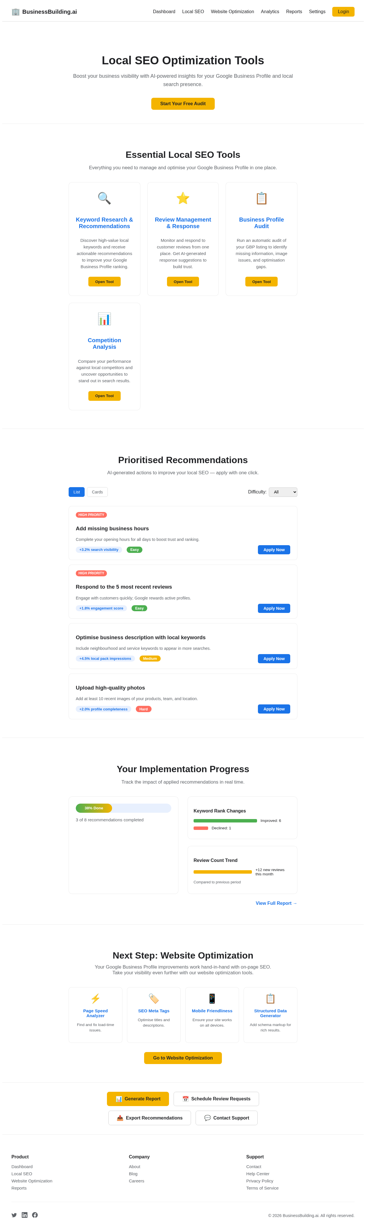 LocalSEO design preview