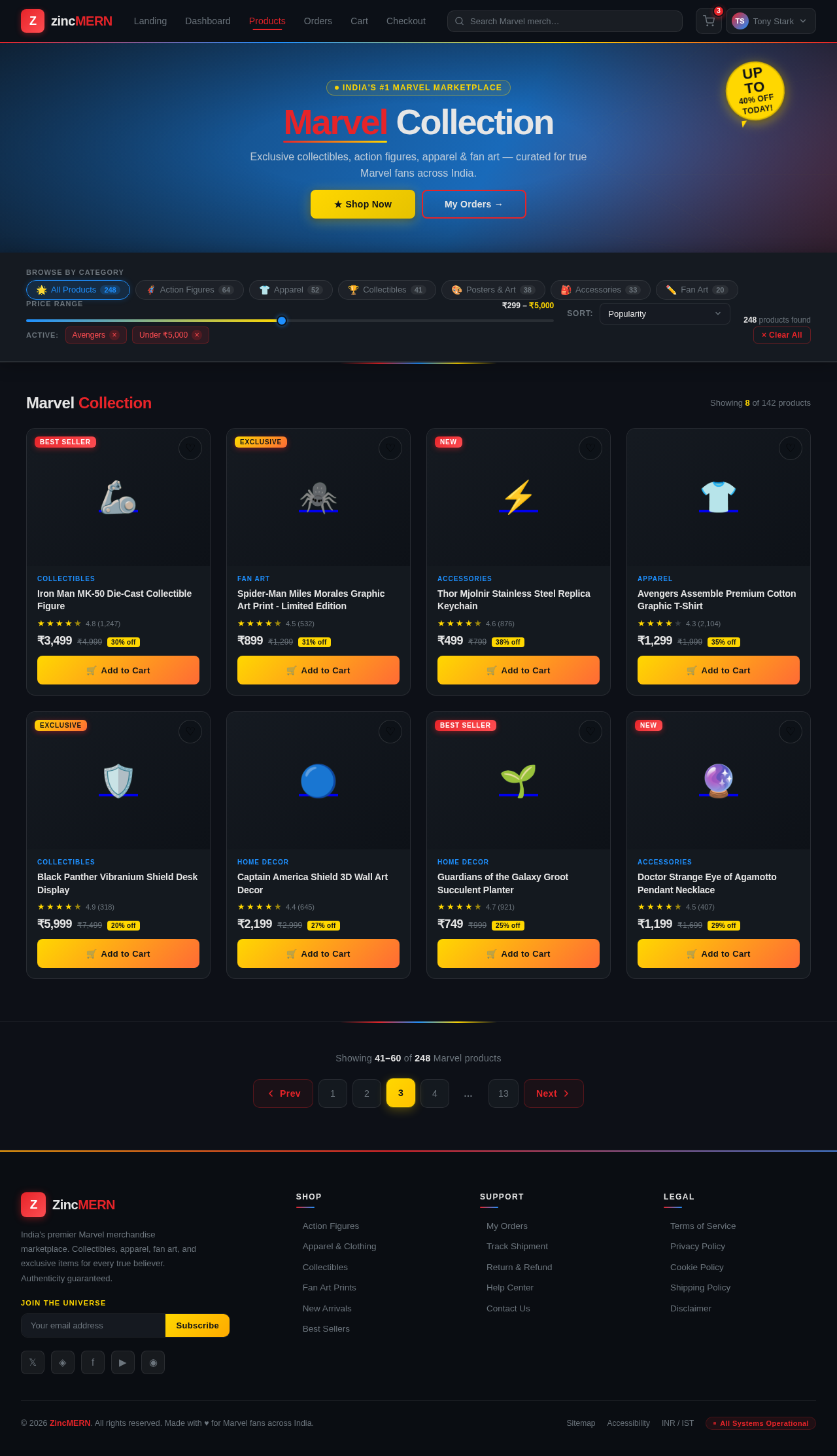 Products design preview