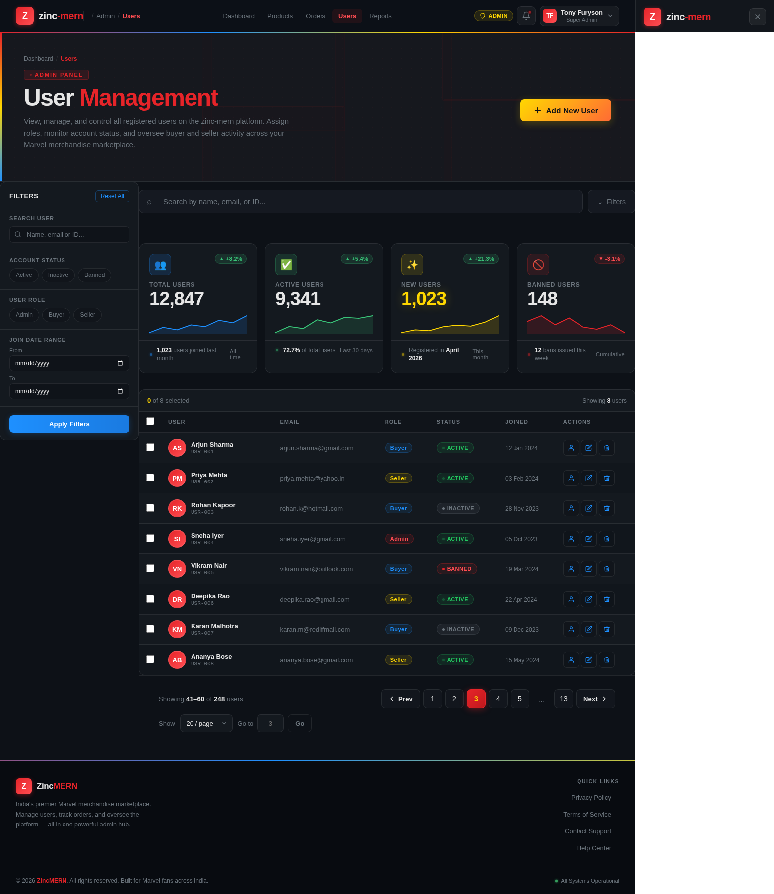 Users design preview