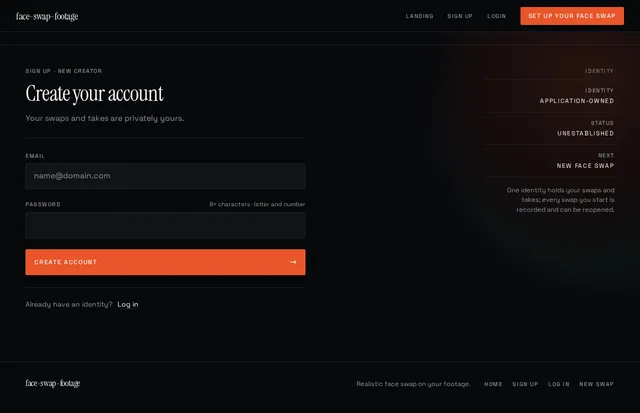 Sign Up