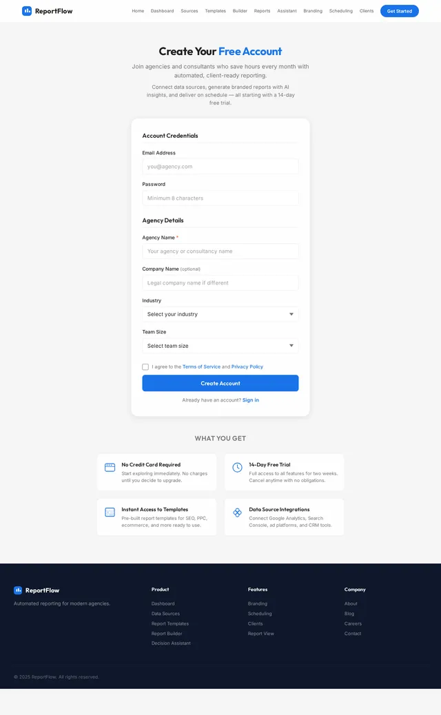 Signup