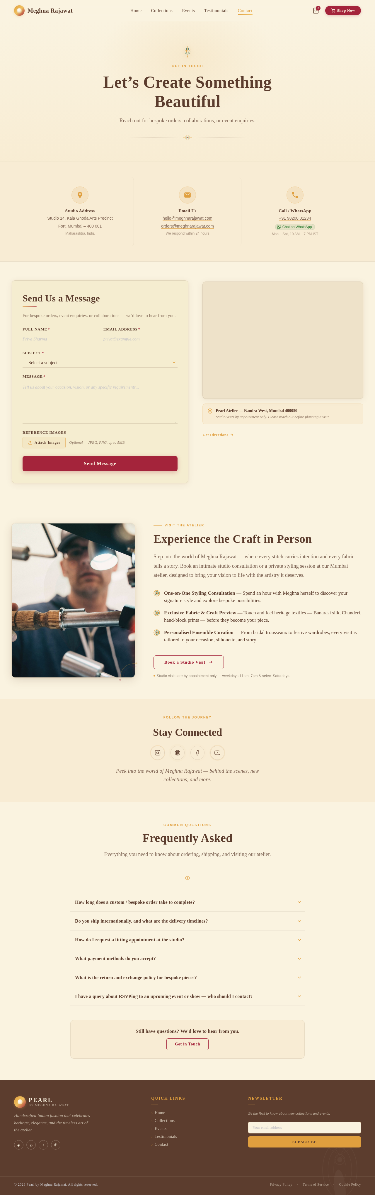 Contact design preview