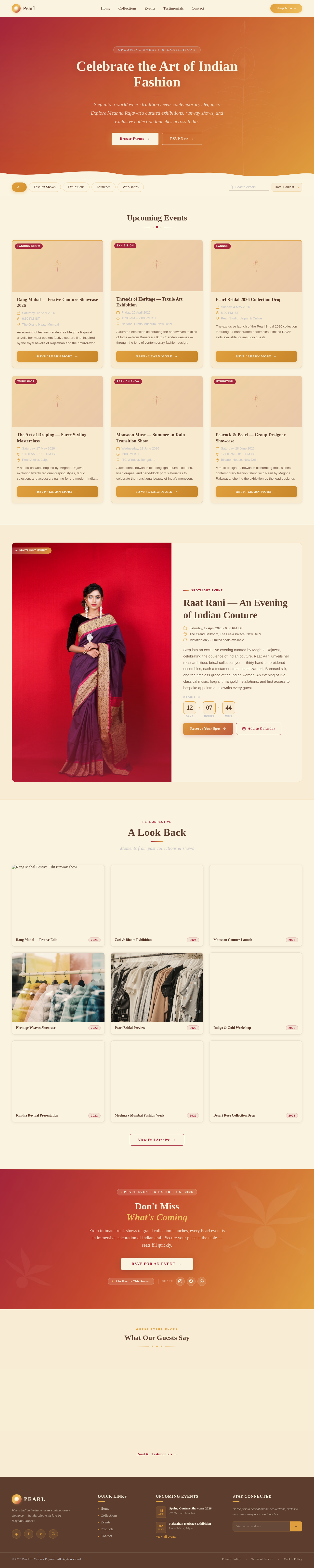 Events design preview