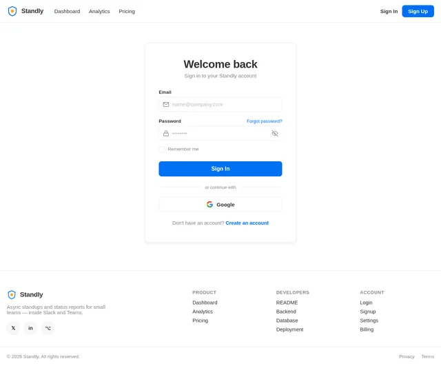 Login