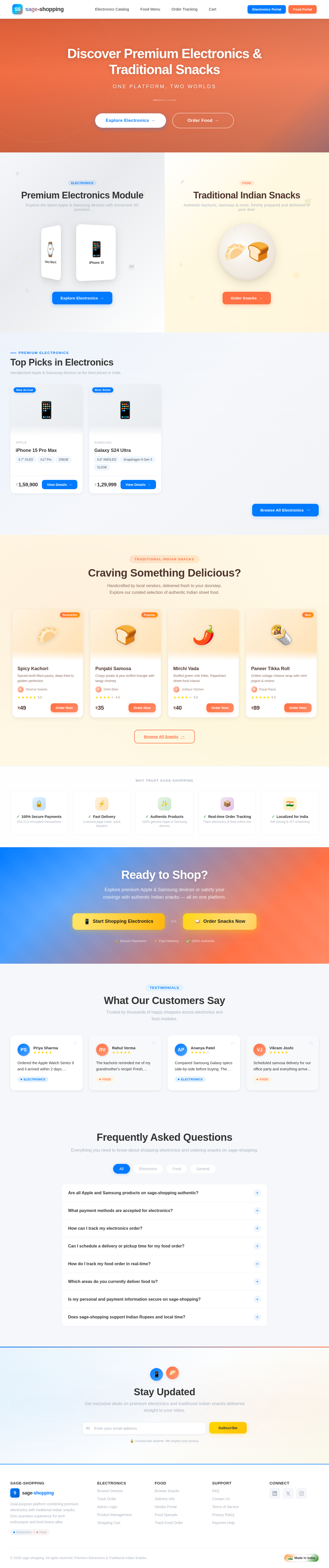 Homepage design preview