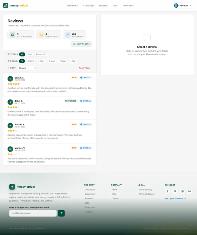 Reviews