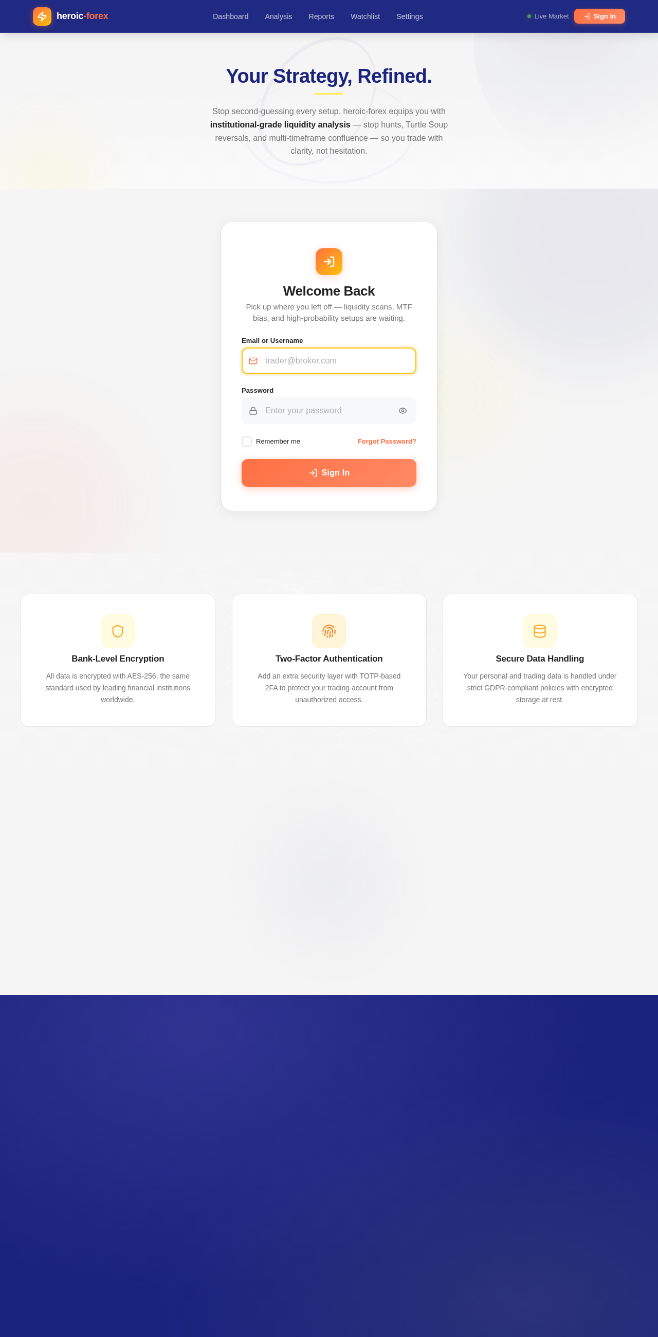 Login design preview