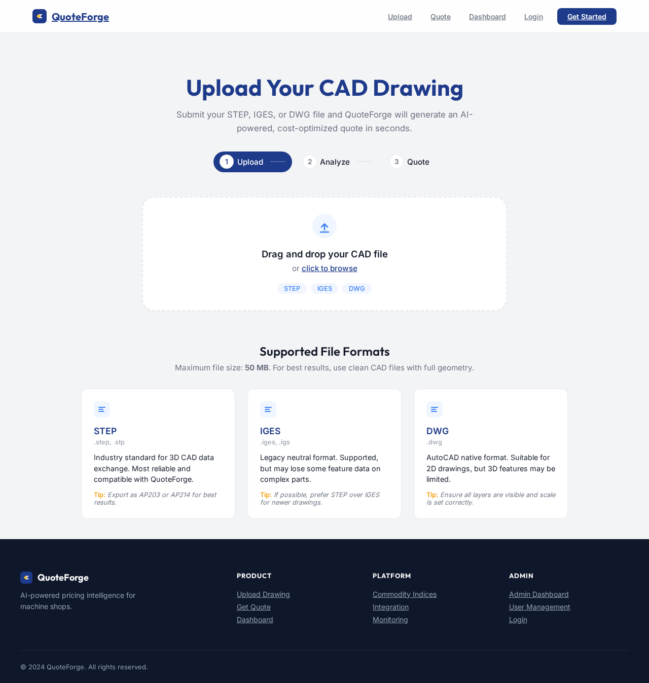 Upload design preview