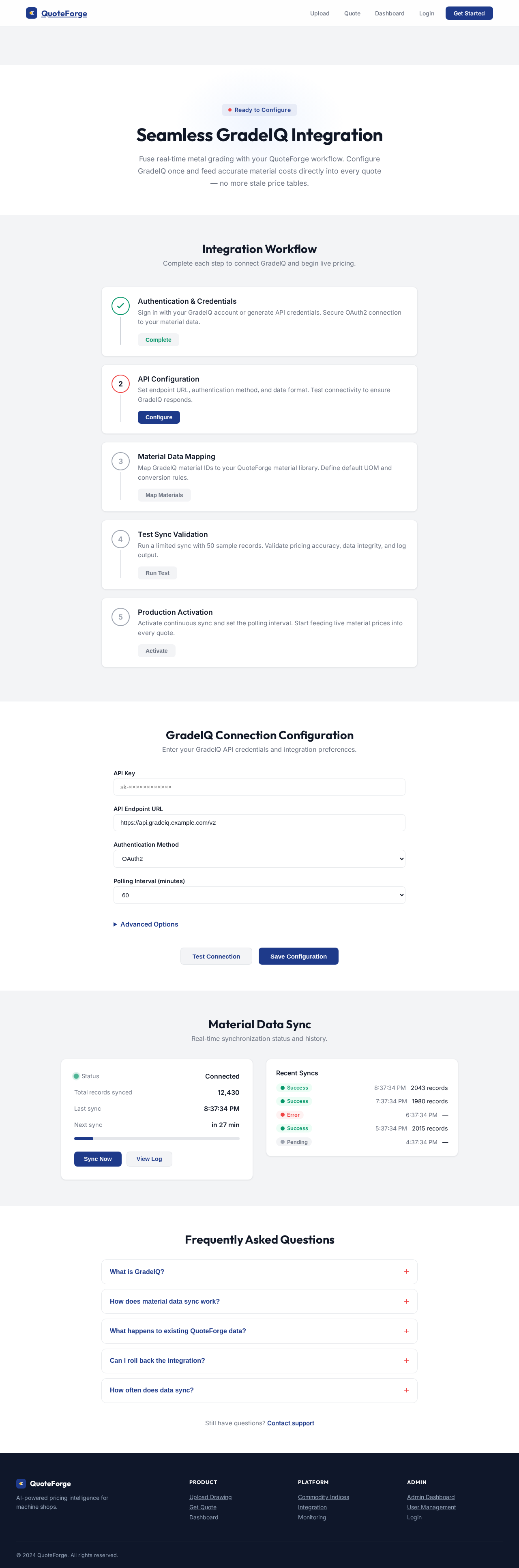 Integration design preview