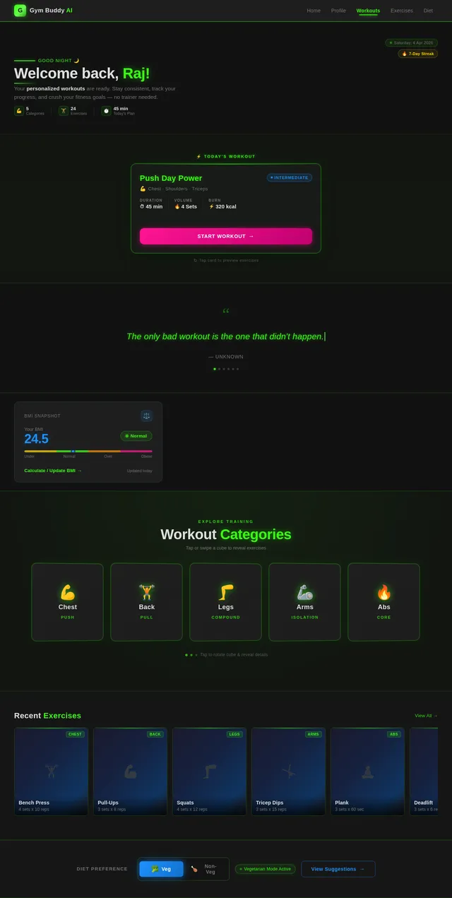 Workouts