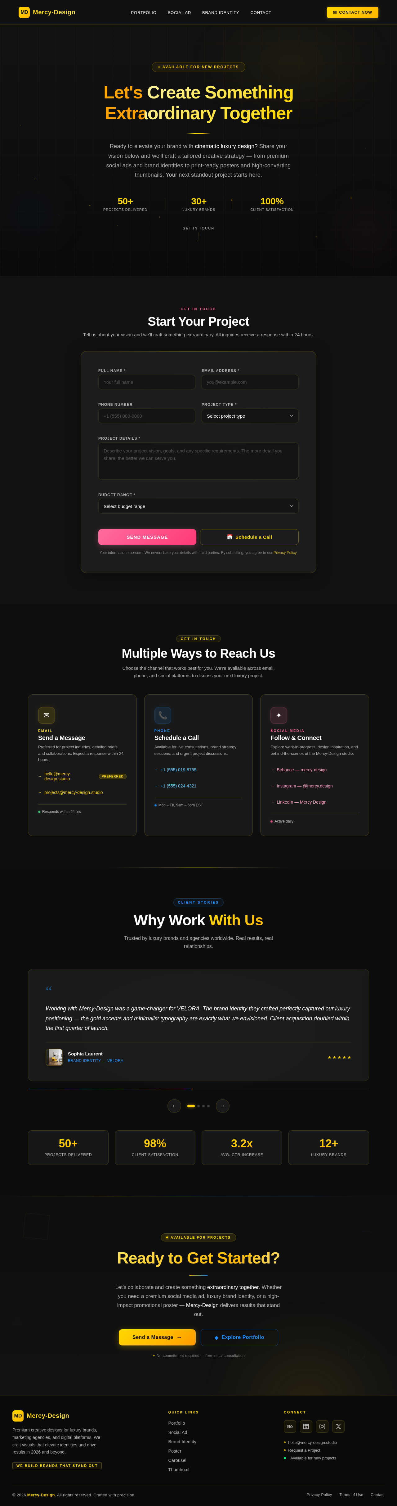 Contact design preview