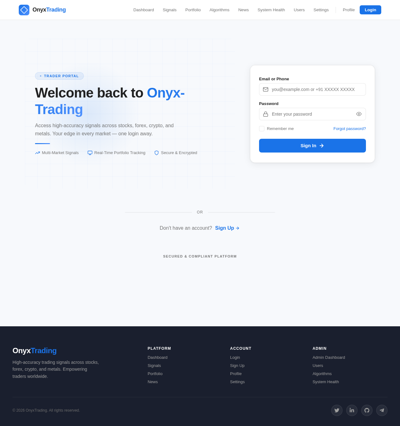Login design preview