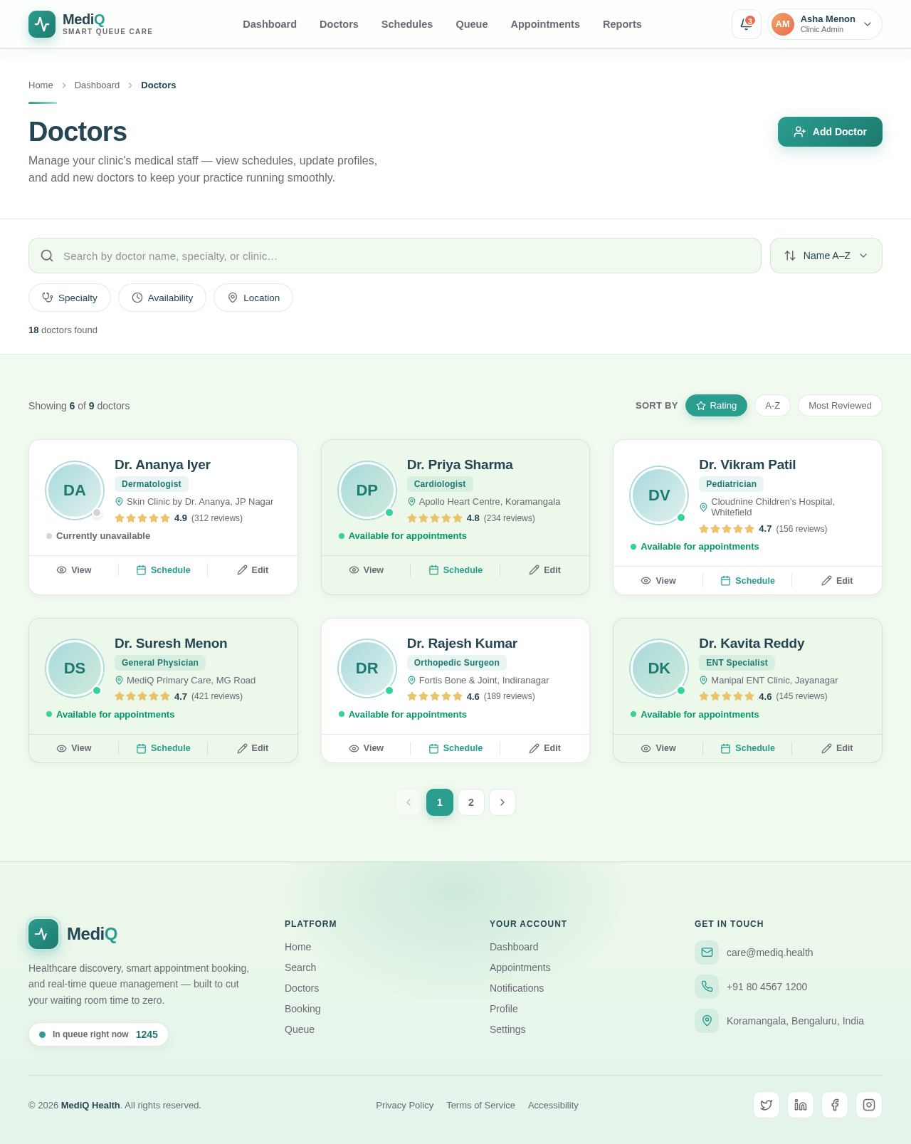 Doctors design preview