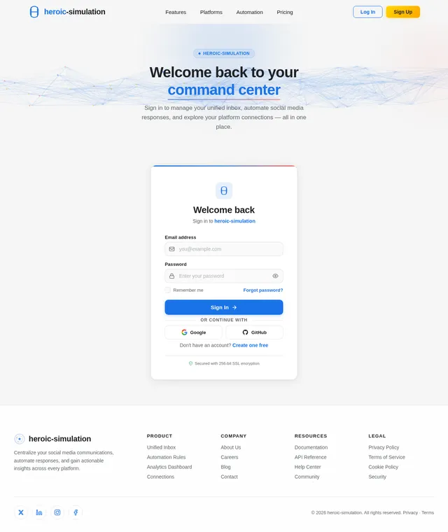 Login