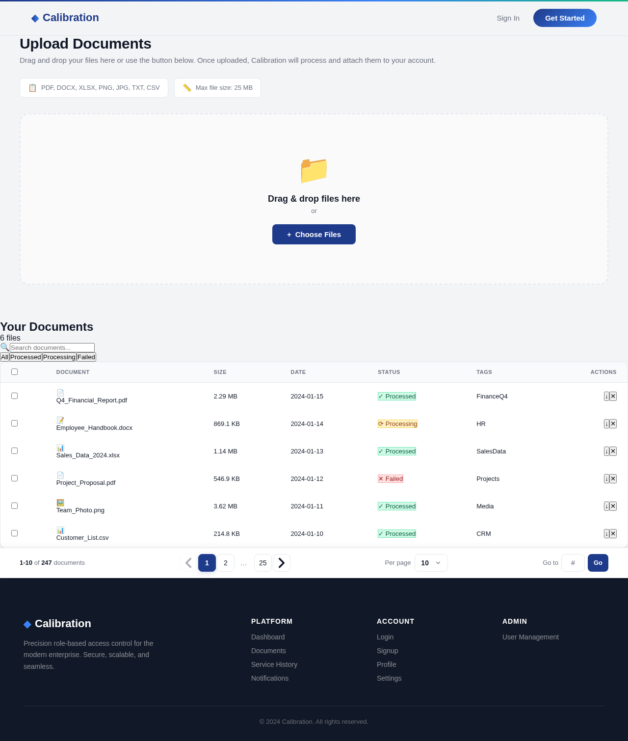 Documents design preview