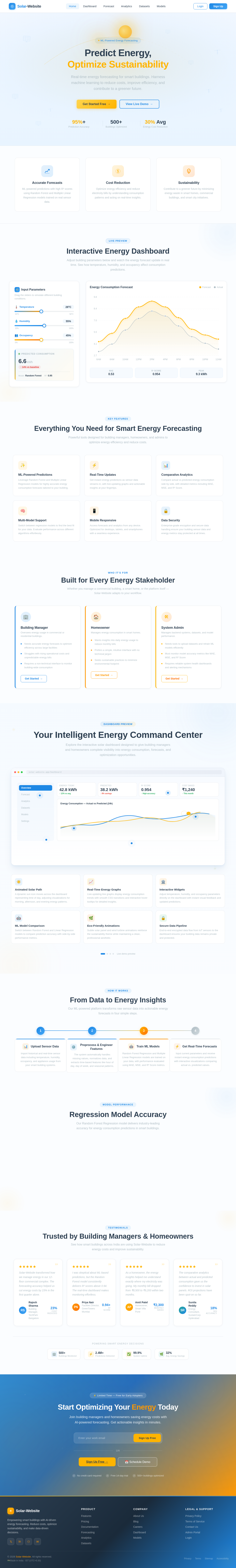 Landing design preview