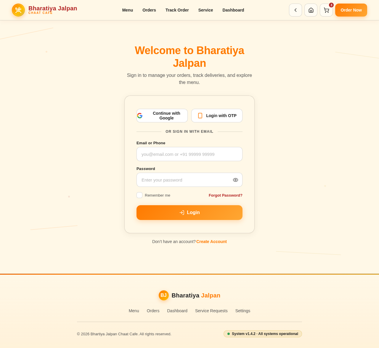 Login design preview